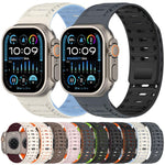 Mountain Armor Magnetic Silicone Watch Band, For Apple Watch 46mm / 49mm / 45mm / 44mm, For Apple Watch 42mm / 41mm / 40mm / 38mm