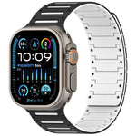 Colorful Spirit Piano Soft Magnetic Two-tone Watch Band, For Apple Watch 46mm / 49mm / 45mm / 44mm