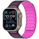 Colorful Spirit Piano Soft Magnetic Two-tone Watch Band, For Apple Watch 46mm / 49mm / 45mm / 44mm