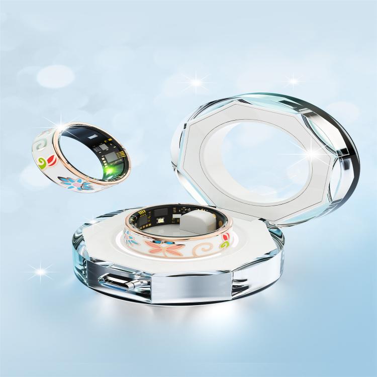 R18 SIZE 10 Smart Ring, Support Heart Rate / Blood Oxygen / Sleep / Care For Faimilies