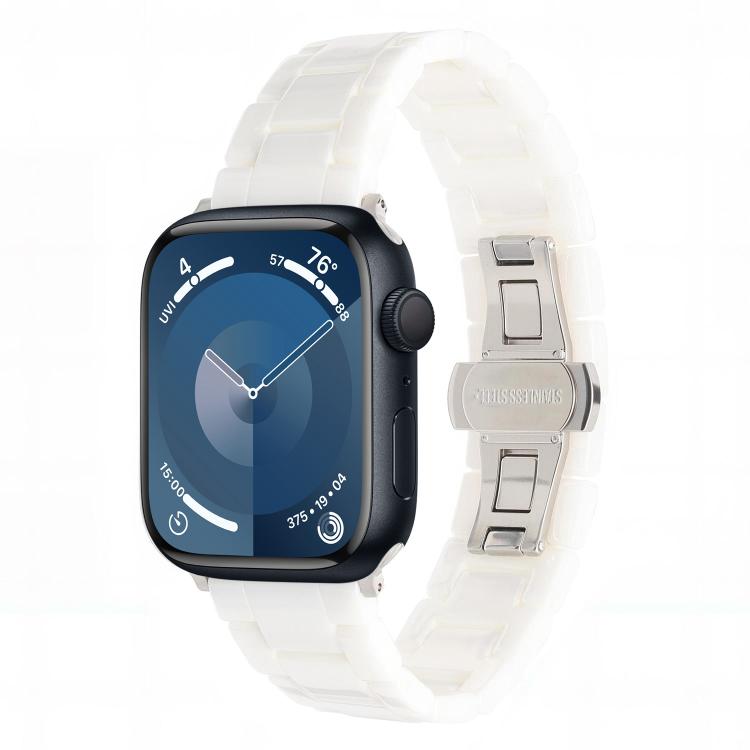 Keramikarmband mit Tankkornmuster, passend für Apple Watch 46 mm / 49 mm / 45 mm / 44 mm, für Apple Watch 42 mm / 41 mm / 40 mm / 38 mm