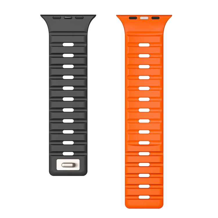Norman Magnetic Silicone Watch Band, For Apple Watch 46mm / 49mm / 45mm / 44mm, For Apple Watch 42mm / 41mm / 40mm / 38mm