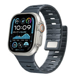 Norman Magnetic Silicone Watch Band, For Apple Watch 46mm / 49mm / 45mm / 44mm, For Apple Watch 42mm / 41mm / 40mm / 38mm