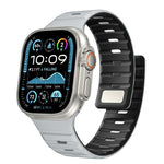 Norman Magnetic Silicone Watch Band, For Apple Watch 46mm / 49mm / 45mm / 44mm, For Apple Watch 42mm / 41mm / 40mm / 38mm