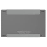 KF86 MAX Foldable Wireless Bluetooth-Compatible Keyboard With Touchpad + Leather Case, With Touchpad + Leather Case