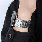 I-Beam Magnetic Stainless Steel Strap, For Apple Watch 46mm / 49mm / 45mm / 44mm, For Apple Watch 42mm / 41mm / 40mm / 38mm