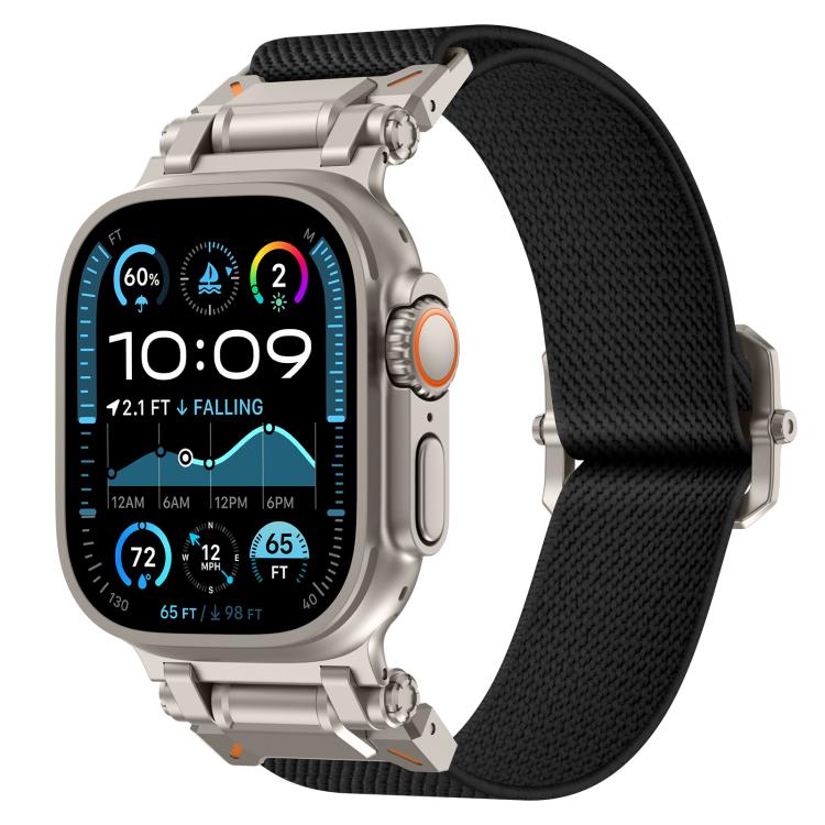 Explorer Polyester-Nylon-Uhrenarmband, für Apple Watch 46 mm / 49 mm / 45 mm / 44 mm