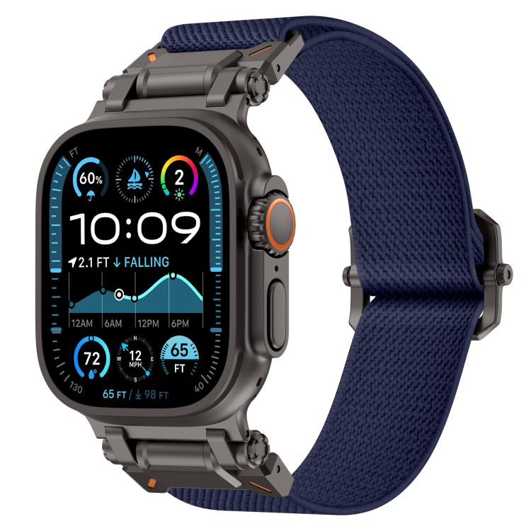 Explorer Polyester-Nylon-Uhrenarmband, für Apple Watch 46 mm / 49 mm / 45 mm / 44 mm