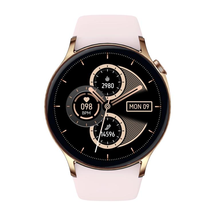 Sense 6 1.43 AMOLED Screen IP68 Waterproof Bluetooth Call Smartwatch Supports Health Monitoring
