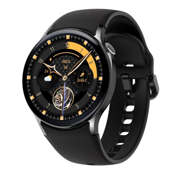 Sense 6 1.43 AMOLED Screen IP68 Waterproof Bluetooth Call Smartwatch Supports Health Monitoring