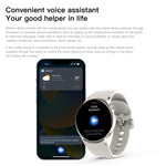 Sense 6 1.43 AMOLED Screen IP68 Waterproof Bluetooth Call Smartwatch Supports Health Monitoring