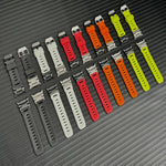 Explorer Metal Head Fluororubber Watch Band, For Samsung Galaxy Watch Ultra 47mm / Ultra 2025