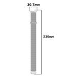 Milan Magnetic Stainless Steel Watch Band, For Samsung Galaxy Watch8 / Watch8 Classic