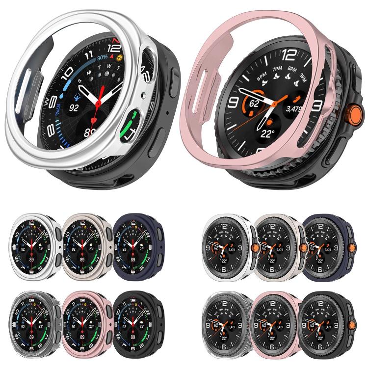 Half Coverage Hollow PC Watch Cover, For Samsung Galaxy Watch8 Classic 46mm, For Samsung Galaxy Watch 8 44mm, For Samsung Galaxy Watch 8 40mm