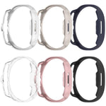 Half Coverage Hollow PC Watch Cover, For Samsung Galaxy Watch8 Classic 46mm, For Samsung Galaxy Watch 8 44mm, For Samsung Galaxy Watch 8 40mm