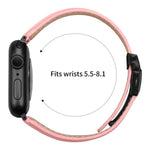 Lychee Texture Black Turtle Back Buckle Leather Watch Band, For Apple Watch 46mm / 49mm / 45mm / 44mm, For Apple Watch 42mm / 41mm / 40mm / 38mm