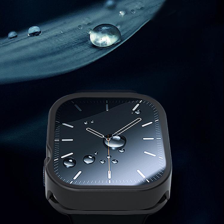 Tempered Film Integrated Aluminum Watch Case, For Apple Watch Series 11 / 10 46mm