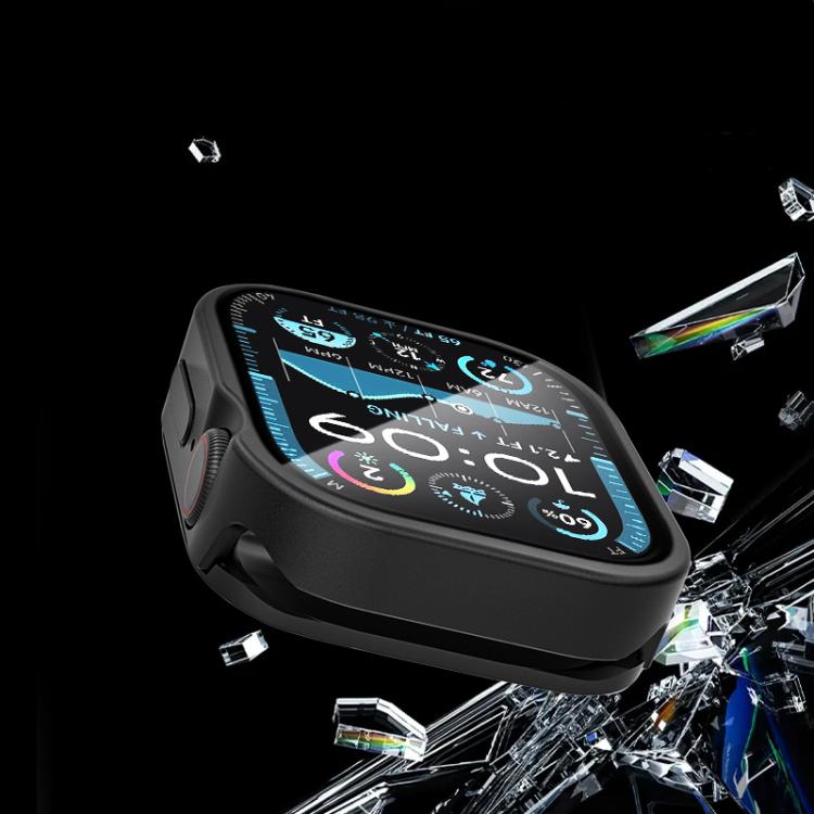 Tempered Film Integrated Aluminum Watch Case, For Apple Watch Series 11 / 10 46mm