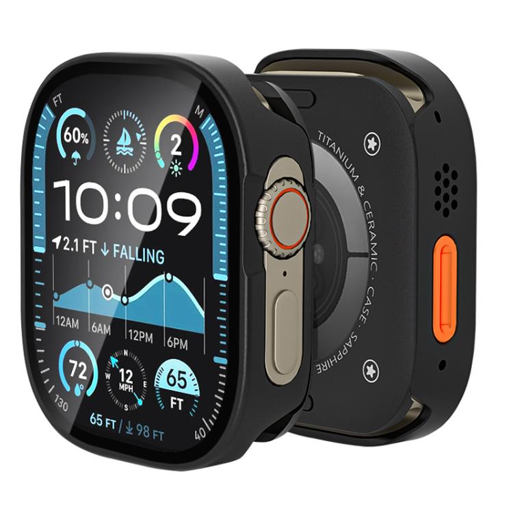 Tempered Film Integrated Aluminum Watch Case, For Apple Watch Ultra 3 / 2 / 1 49mm