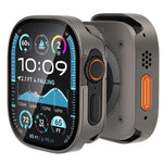 Gehäuse aus gehärtetem Aluminium mit integriertem Gehäuseboden, für Apple Watch Ultra 3 / 2 / 1 49 mm