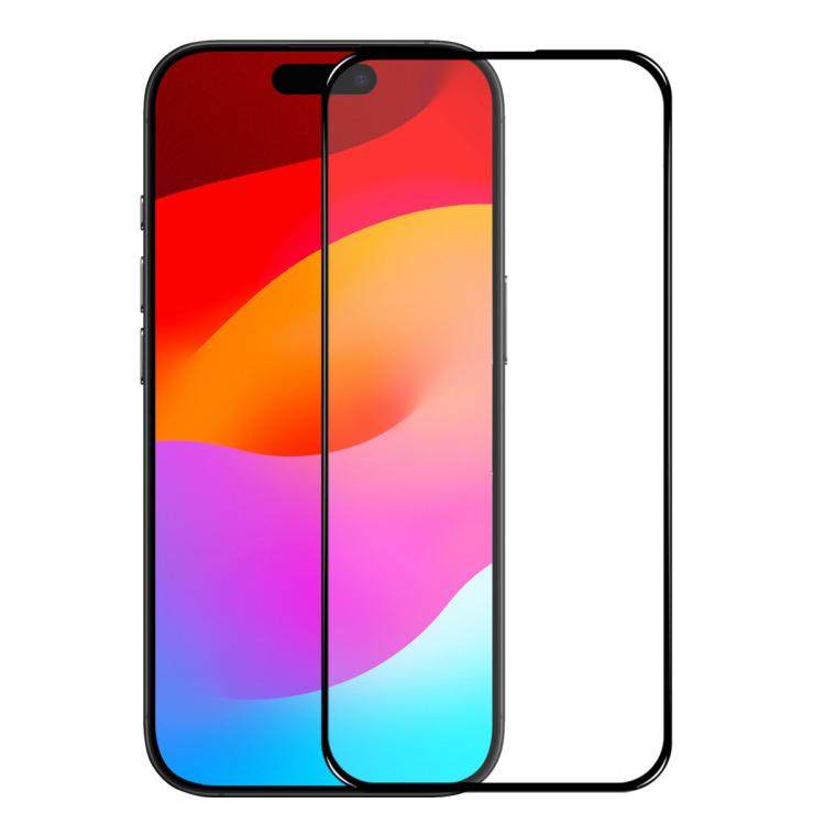 2 قطع من فيلم زجاج مقسى بطبعة حريرية كاملة الغراء 0.3 مم A++ من NORTHJO، لهواتف iPhone 17 Pro Max، iPhone 17 Pro، iPhone 17، iPhone Air