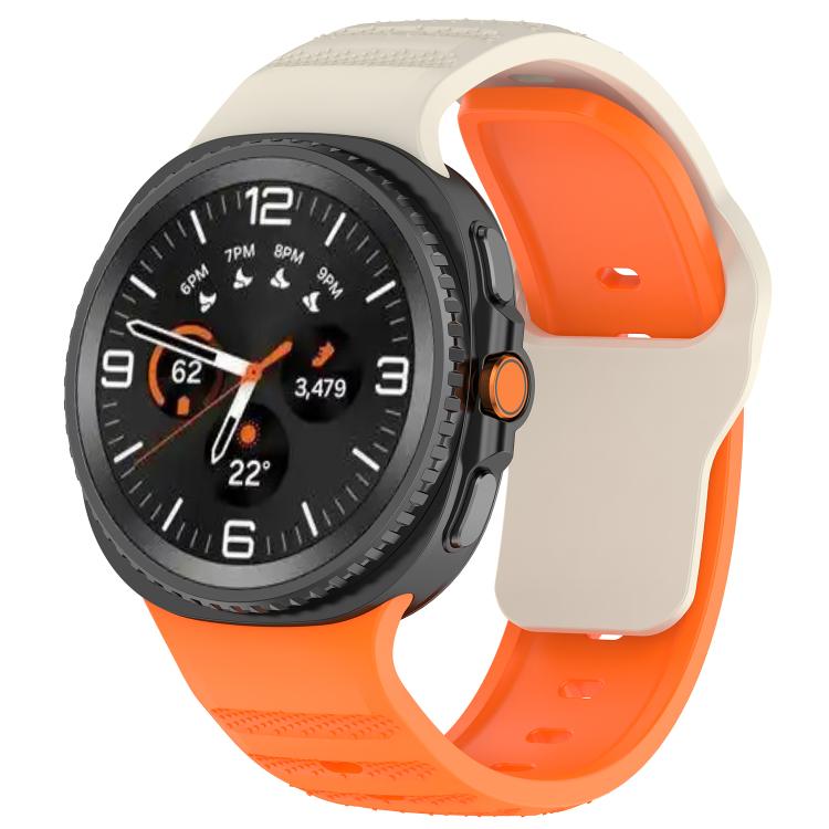 Dot Pattern Release Buckle Silicone Watch Band, For Samsung Galaxy Watch8 / Watch8 Classic