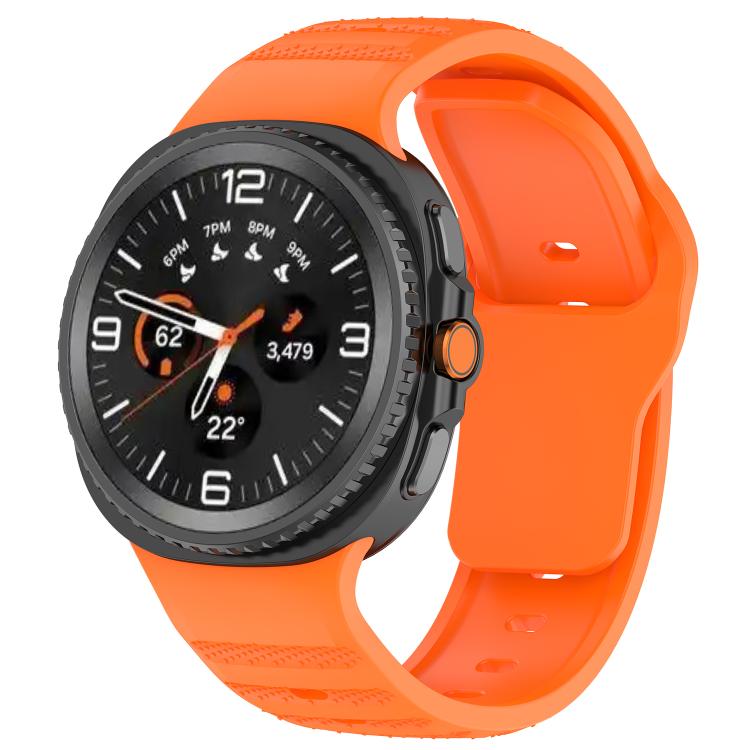 Dot Pattern Release Buckle Silicone Watch Band, For Samsung Galaxy Watch8 / Watch8 Classic