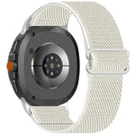 Ethnic Style Elastic Nylon Braided Watch Band, For Samsung Galaxy Watch8 / Watch8 Classic