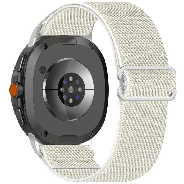 Ethnic Style Elastic Nylon Braided Watch Band, For Samsung Galaxy Watch8 / Watch8 Classic