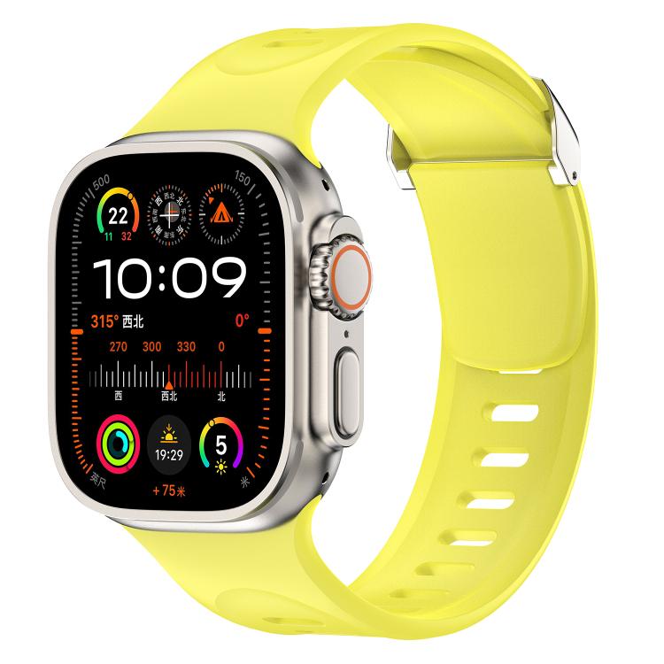 Explorer Silicone Watch Band, For Apple Watch 46mm / 49mm / 45mm / 44mm