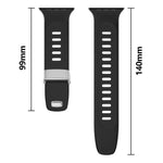 Explorer Silicone Watch Band, For Apple Watch 46mm / 49mm / 45mm / 44mm