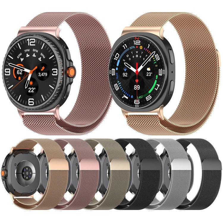Milanese Loop Magnetic Metal Watch Band, For Samsung Galaxy Watch8 / Watch8 Classic