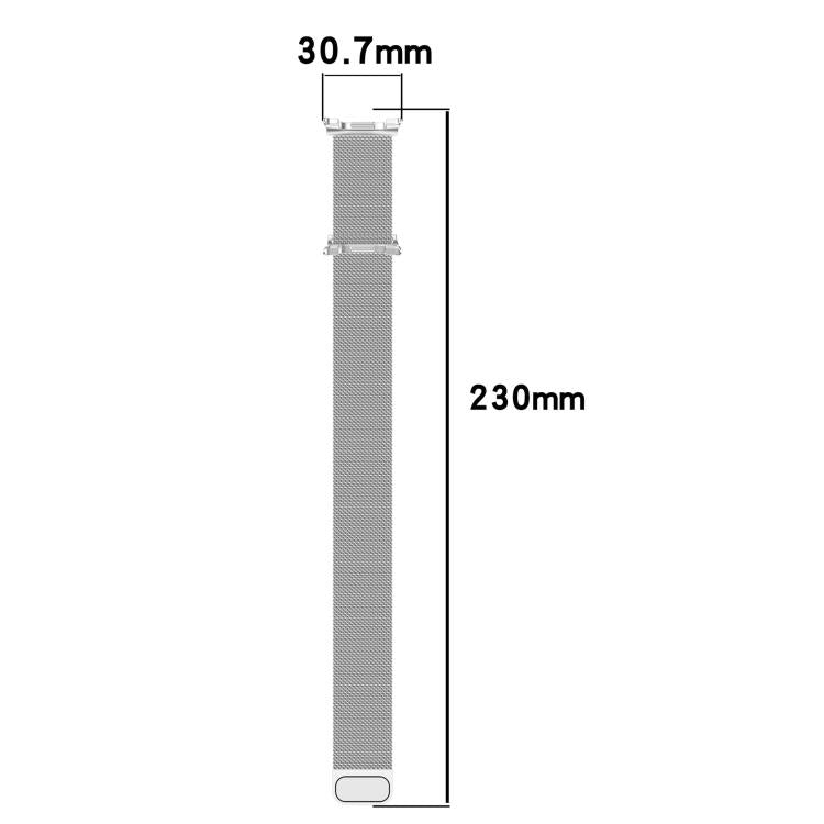 Milanese Loop Magnetic Metal Watch Band, For Samsung Galaxy Watch8 / Watch8 Classic