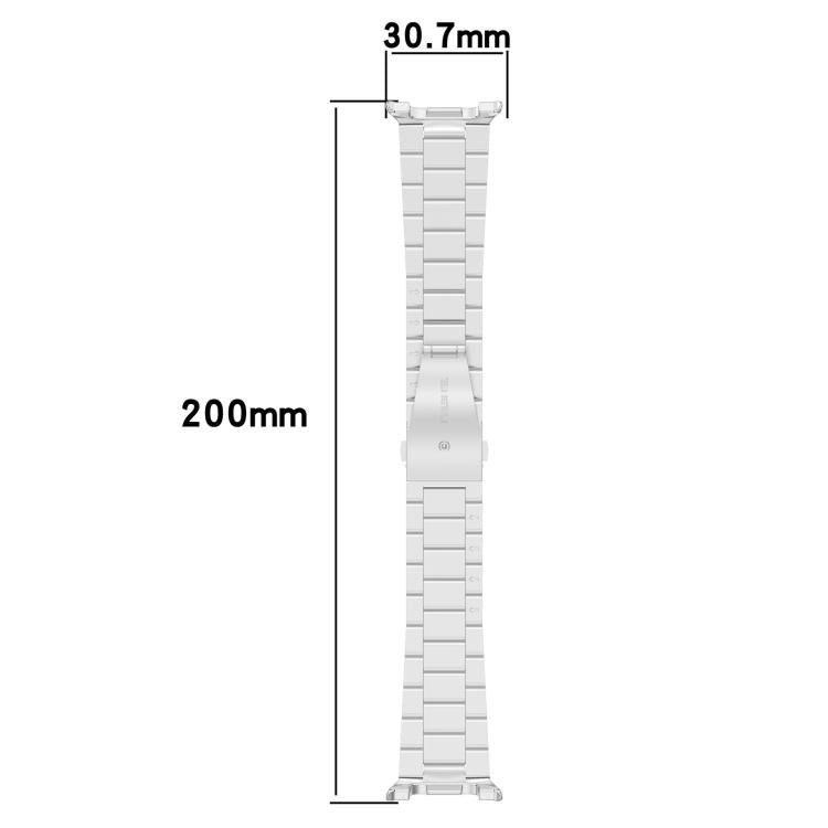 Slim Three Beads Stainless Steel Watch Band, For Samsung Galaxy Watch8 / Watch8 Classic