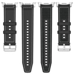 Hybrid Nylon Braid Silicone Watch Band, For Samsung Galaxy Watch8 / Watch8 Classic