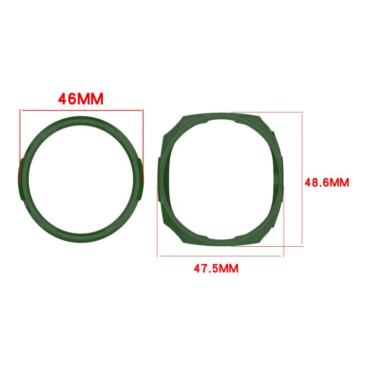 Hollow Armor Protector TPU Watch Protective Cover, For Samsung Galaxy Watch8 Classic 46mm