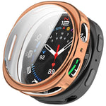 All Coverage Electroplated TPU Watch Protective Case, For Samsung Galaxy Watch 8 44mm, For Samsung Galaxy Watch 8 40mm