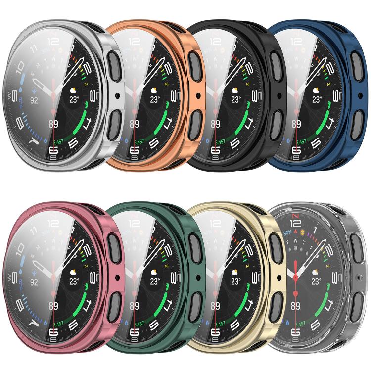 All Coverage Electroplated TPU Watch Protective Case, For Galaxy Watch9 / 8 44mm, For Galaxy Watch9 / 8 40mm