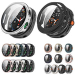 Tempered Film Integrated PC Watch Cover, For Samsung Galaxy Watch8 Classic 46mm, For Samsung Galaxy Watch 8 44mm, For Samsung Galaxy Watch 8 40mm