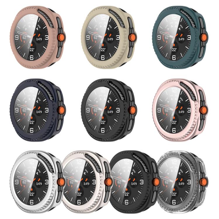 Tempered Film Integrated PC Watch Cover, For Samsung Galaxy Watch8 Classic 46mm, For Samsung Galaxy Watch 8 44mm, For Samsung Galaxy Watch 8 40mm