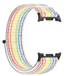 Nylon Hook and Loop Fastener Watch Band, For Samsung Galaxy Watch8 / Watch8 Classic