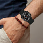 Nylon Hook and Loop Fastener Watch Band, For Samsung Galaxy Watch8 / Watch8 Classic