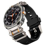 Metal Watch Connector Silicone Watch Band, For Samsung Galaxy Watch Ultra 47mm / Ultra 2025