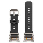 Metal Watch Connector Silicone Watch Band, For Samsung Galaxy Watch Ultra 47mm / Ultra 2025