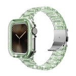 Chameleon PC Case Epoxy Resin Watch Band, For Apple Watch Series 10 46mm, For Apple Watch Series 10 42mm, For Apple Watch 44mm / 45mm, For Apple Watch 40mm / 41mm, For Apple Watch 49mm