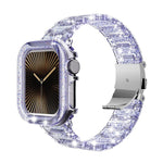 Chameleon PC Case Epoxy Resin Watch Band, For Apple Watch Series 10 46mm, For Apple Watch Series 10 42mm, For Apple Watch 44mm / 45mm, For Apple Watch 40mm / 41mm, For Apple Watch 49mm