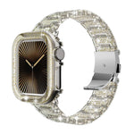 Chameleon PC Case Epoxy Resin Watch Band, For Apple Watch Series 10 46mm, For Apple Watch Series 10 42mm, For Apple Watch 44mm / 45mm, For Apple Watch 40mm / 41mm, For Apple Watch 49mm