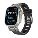 H016 Functional Series Twill Texture TPU Watch Band, For Apple Watch 46mm / 49mm / 45mm / 44mm