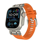 H016 Functional Series Twill Texture TPU Watch Band, For Apple Watch 46mm / 49mm / 45mm / 44mm