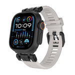 H016 Functional Series Twill Texture TPU Watch Band, For Apple Watch 46mm / 49mm / 45mm / 44mm